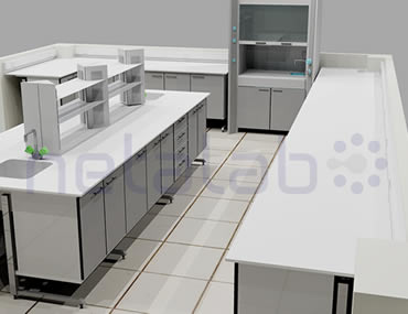 Netalab - LABORATUAVR MOBİLYALARI, TEZGAH ÜZERİ ÇALIŞMA YÜZEYLERİ